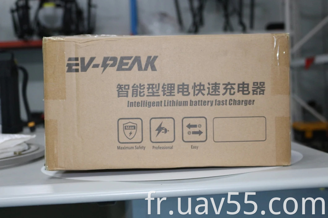 EV-PEAK U4-HP Chargeur Balance Double canal pour Lipo / LIHV 6S-14S Batterie 2500W 25A
